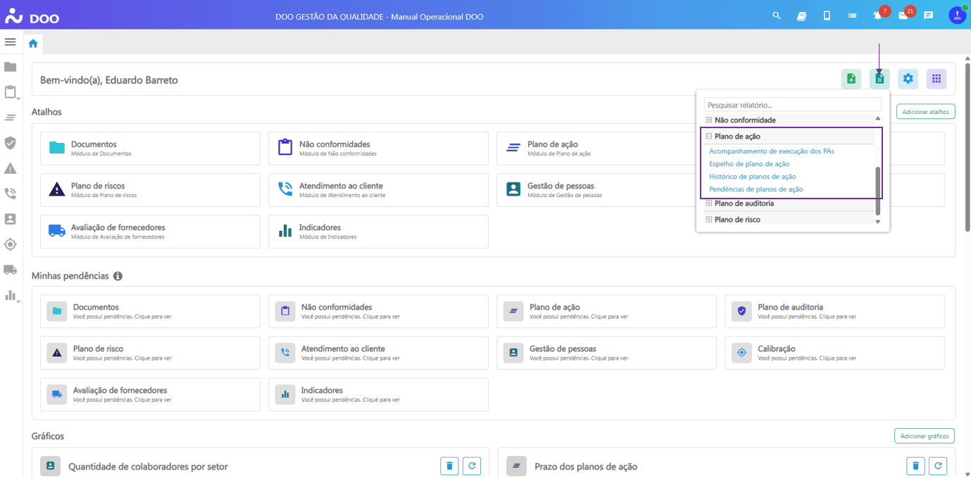 Relatórios Plano De Ação